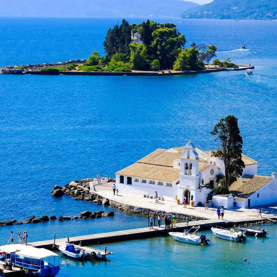 Spiros Corfu Apartment Kanali  Exterior photo